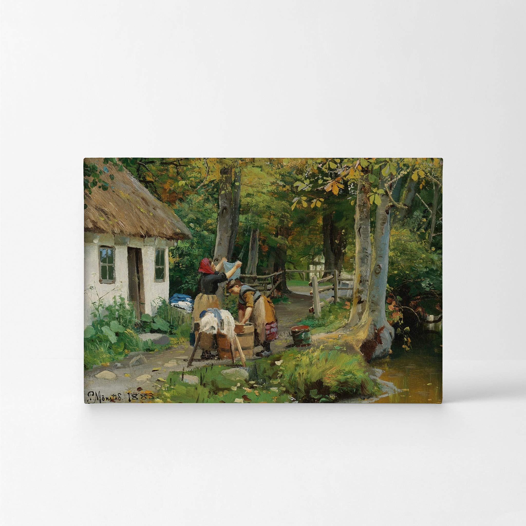 Amazon.co.jp: Peder Mork MONSTED 有名絵画ウォールアート ホーム